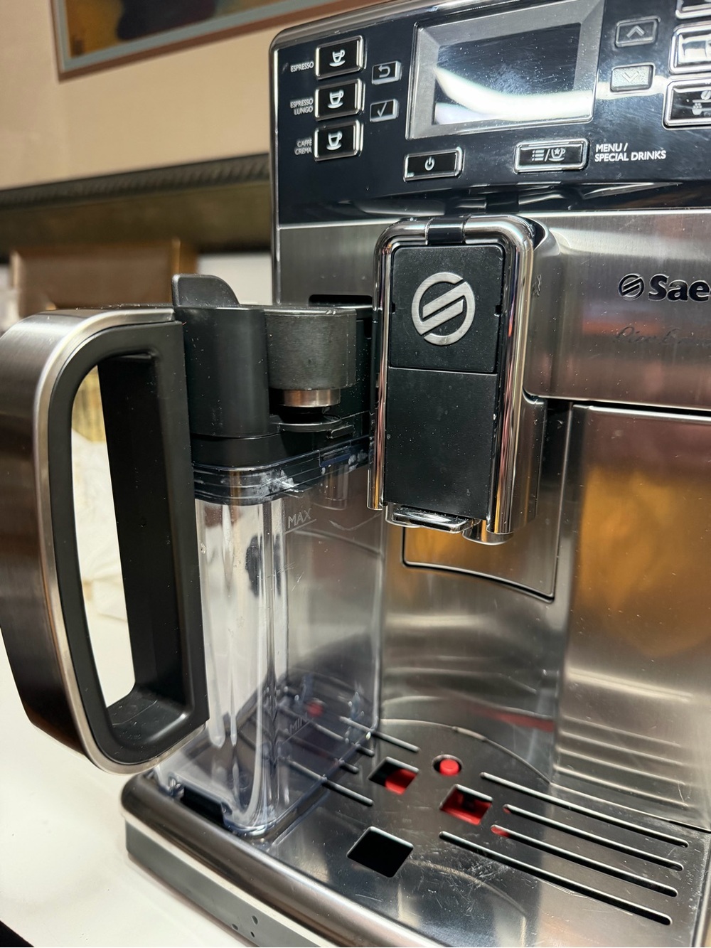 Saeco HD8927/47 Picobaristo Super Automatic Espresso Machine - Stainless Steel